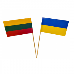 Flag small with stem