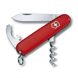 Knife multifunctional VICTORINOX WAITER, red color