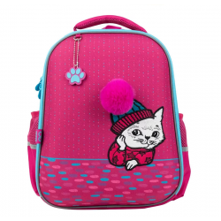 Backpack for elementary school students GOPACK 38x28x13cm, pink color