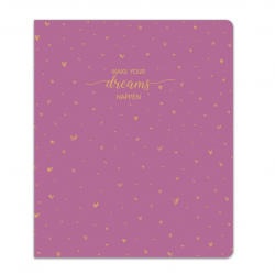 Notebook GOLD STYLE A5 80g 12 sheet line