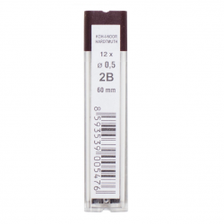 Graphite leads 2B 0.5 mm KOH-I-NOOR, 4152