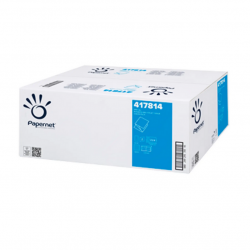 Toilet paper sheets PAPERNET 2-ply, 224 sheets, 11x21cm (421814)
