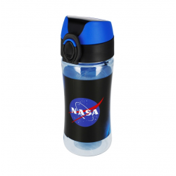 Drinking bottle for children STARPAK NASA 420 ml, blue color.