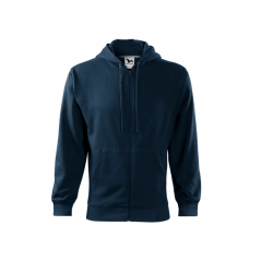Men's jacket with hood and zipper, various colors MALFINI TRENDY