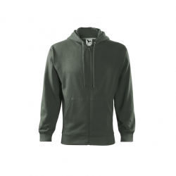 Men's jacket with hood and zipper, various colors MALFINI TRENDY