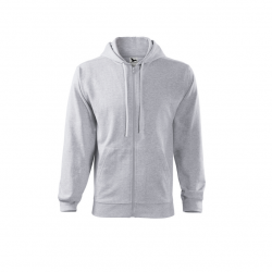 Men's jacket with hood and zipper, various colors MALFINI TRENDY