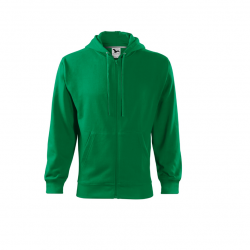 Men's jacket with hood and zipper, various colors MALFINI TRENDY