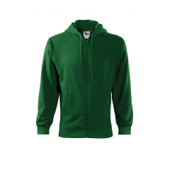 Men's jacket with hood and zipper, various colors MALFINI TRENDY