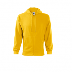 Men's jacket with hood and zipper, various colors MALFINI TRENDY