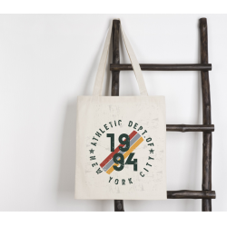 Canvas shopping bag SILTEX with long handles, COOL