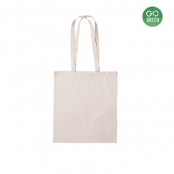Canvas shopping bag SILTEX with long handles, COOL