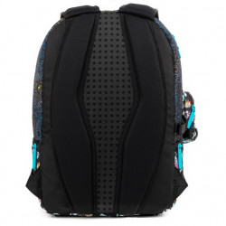 Backpack KITE 40x27x15cm, variegated, black color