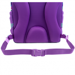 Backpack KITE 38x28x16cm, variegated, purple color
