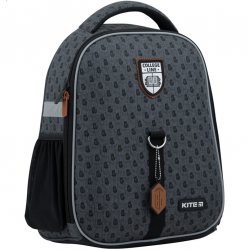 Backpack for elementary school children KITE 35x26x13.5cm, variegated, gray color