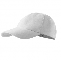 Sun cap with peak 340g., white, MALFINI 6P