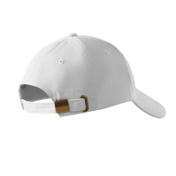 Sun cap with peak 340g., white, MALFINI 6P