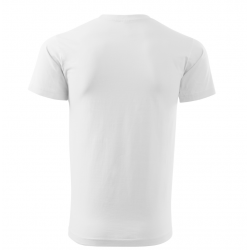 T-shirt with short sleeves for men, white MALFINI BASIC