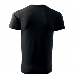 T-shirt with short sleeves for men, black MALFINI BASIC