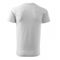 T-shirt with short sleeves, universal, white MALFINI HEAVY NEW