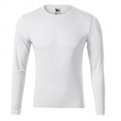 T-shirt with long sleeves unisex, white color MALFINI PRIDE