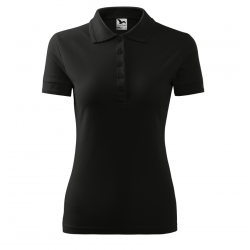 Polo shirt with short sleeves for women, various colors MALFINI PIQUE