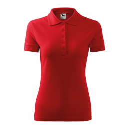 Polo shirt with short sleeves for women, various colors MALFINI PIQUE