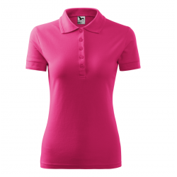 Polo shirt with short sleeves for women, various colors MALFINI PIQUE