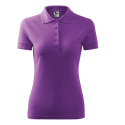 Polo shirt with short sleeves for women, various colors MALFINI PIQUE