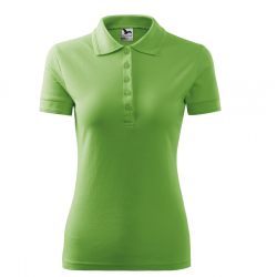 Polo shirt with short sleeves for women, various colors MALFINI PIQUE