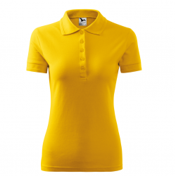 Polo shirt with short sleeves for women, various colors MALFINI PIQUE