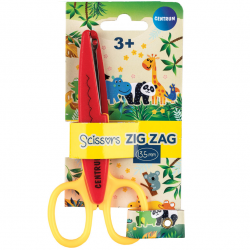 Scissors ZIG ZAG CENTRUM, children's
