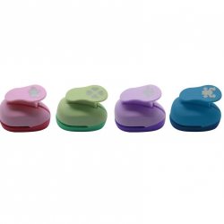 Set of decorative punches in 25mm CENTRUM display