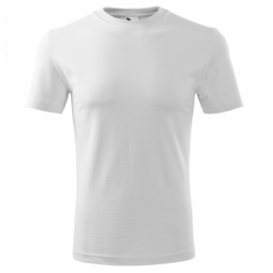Marškinėliai trumpomis rankovėmis vyriški, balti MALFINI CLASSIC NEW