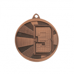 Medal common 3rd place 50mm MMC29050 bronze color