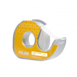 Double-sided adhesive tape MILAN with dispenser 15mm x 10m