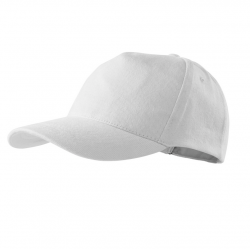 Sun cap with visor, 340g, white, MALFINI 5P