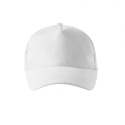 Sun cap with visor, 340g, white, MALFINI 5P