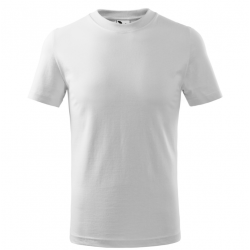 Children's Short-Sleeve T-Shirt, white, MALFINI BASIC
