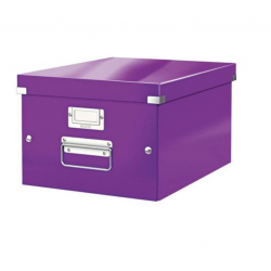 Archyvinė dėžė Click & Store A4 WOW LEITZ violetinė sp.