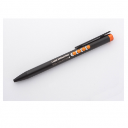 Ballpoint pen ALI black with orange detail