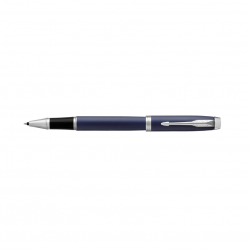 Rollerball pen PARKER IM BLUE CT, matte blue color