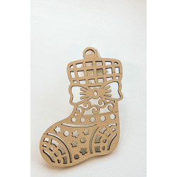 Wooden Christmas ornament, various motifs