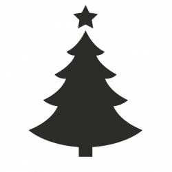Decorative hole punch Christmas tree, 4cm, HEYDA