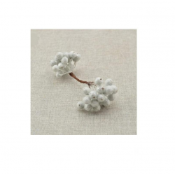 Christmas decoration berries, various colors, 10 pcs