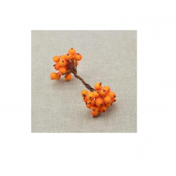 Christmas decoration berries, various colors, 10 pcs