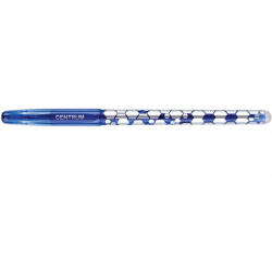 Gelio rašiklis su trintuku CENTRUM ERASABLE 0.5mm mėlynas įp.12