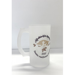 Tempered glass mug 450 ml, sublimation