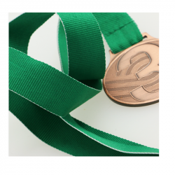 Juostelė medaliui, 20mm žalios spalvos