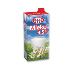 Milk MLEKOVITA 3.5% fat 1L