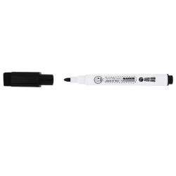 Board marker with sponge and magnet